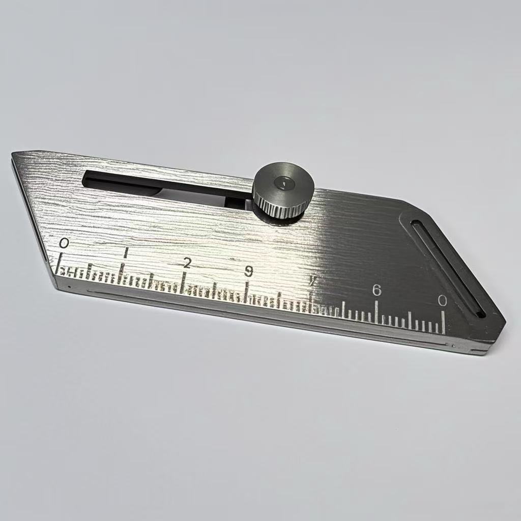 Woodworking Angle square, 360-degree adjustable adjustable high-precision steel ruler, sliding combination measuring tool, T-shaped measurement details Picture