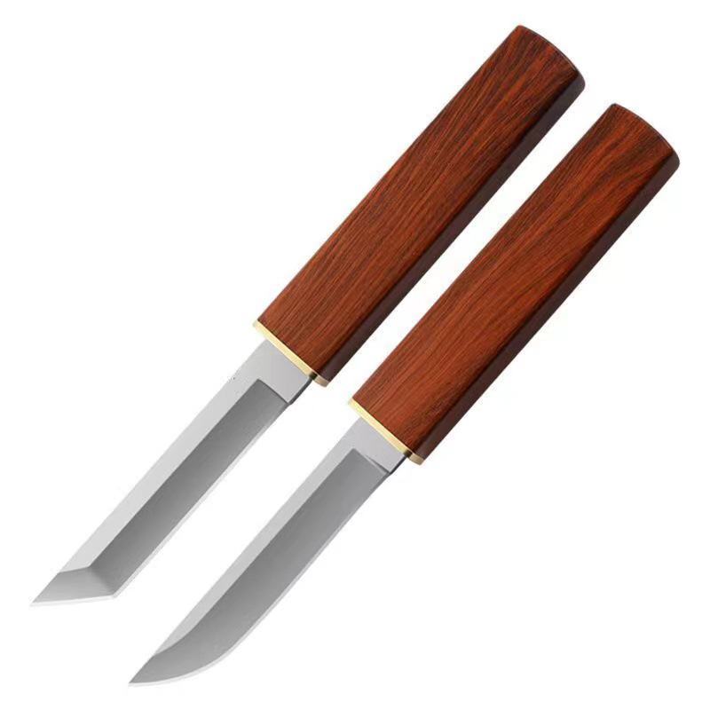 Source supply of dragon and phoenix knives, mandarin duck double knives, household two-in-one fruit knives, kitchen peelers, portable sharp small knives Item Picture