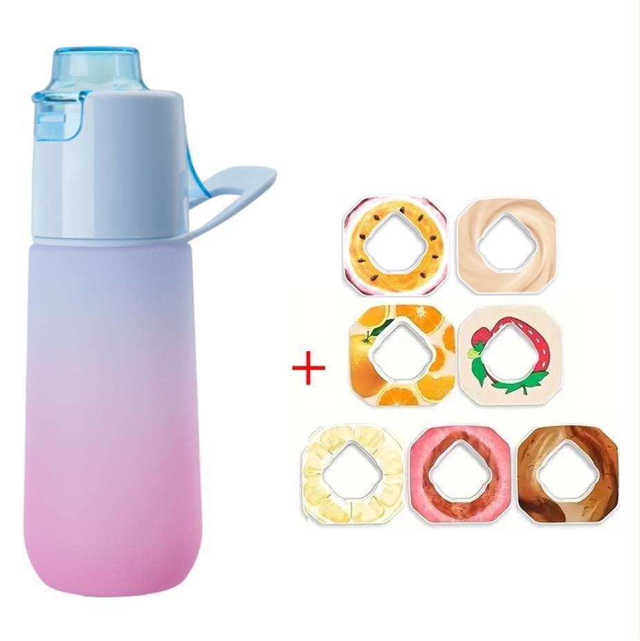 Fun bottle, fruit-flavored water cup, children can spray water, change flavors, multiple flavors, scents, fun bottle, spray cup Item Picture