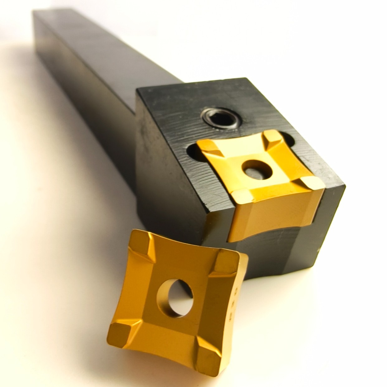Chamfering machine inserts, R corner, C corner, round corner, arc blade, chamfering machine, portable desktop CNC chamfering tool holder, turning tool details Picture