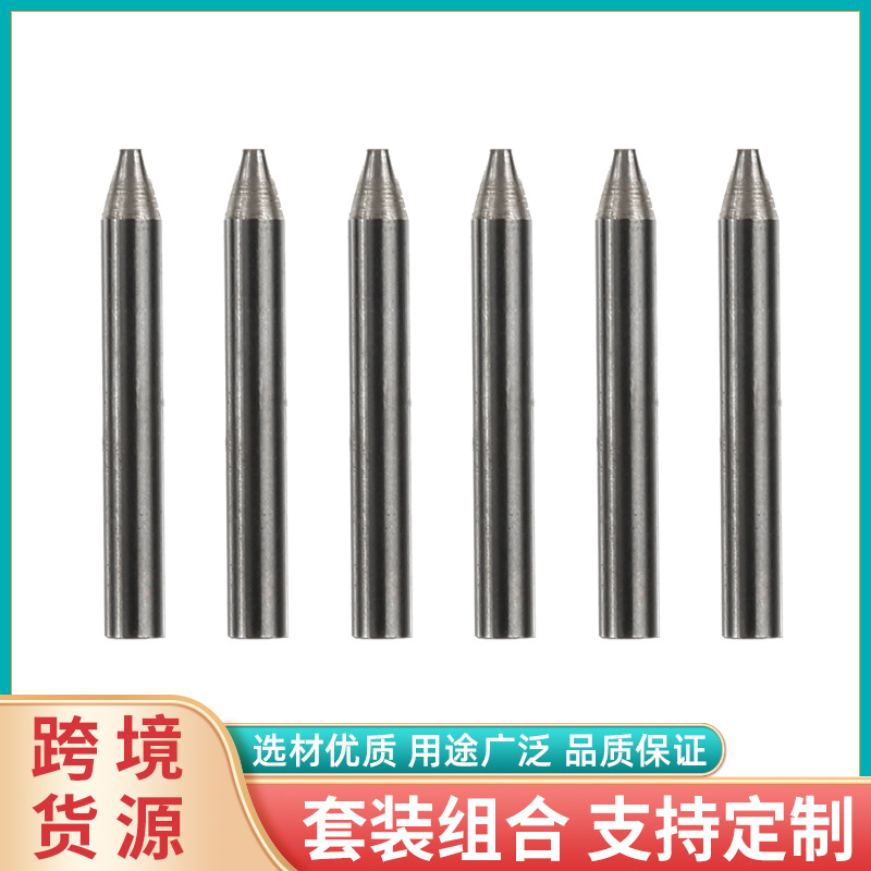 Cylindrical stainless steel leather tools, hollow punching, leather punching, all-steel hole opener, hole puncher, wholesale in stock, E18 details Picture