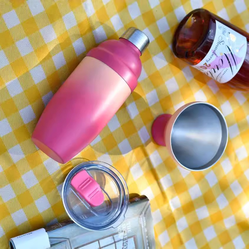 Customized 304 stainless steel shaker, cocktail ware, bartender set, shaker cup, cocktail shaker set details Picture