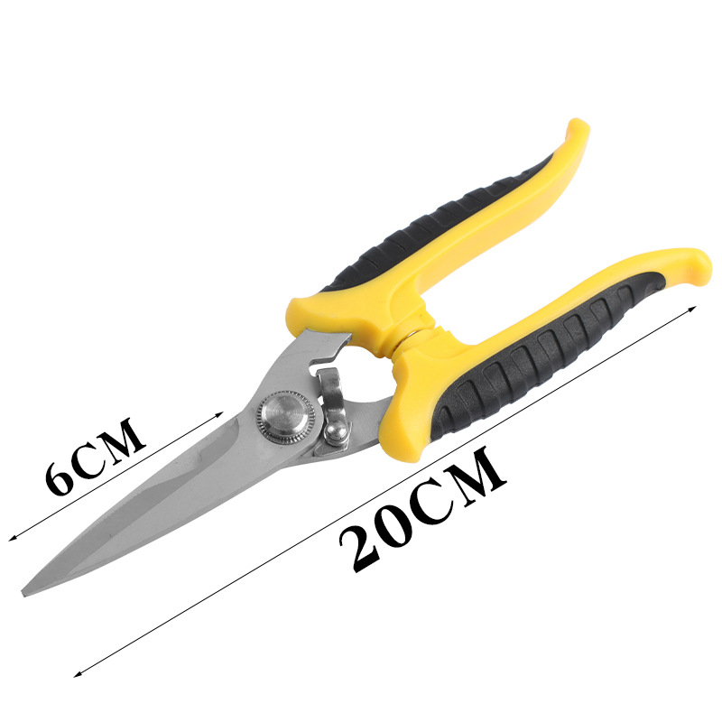 Factory direct sales of wire trough shears, stainless steel electrical shears, multi-functional wire cutters, wire stripping shears, industrial electrical installation shears Application Scenario