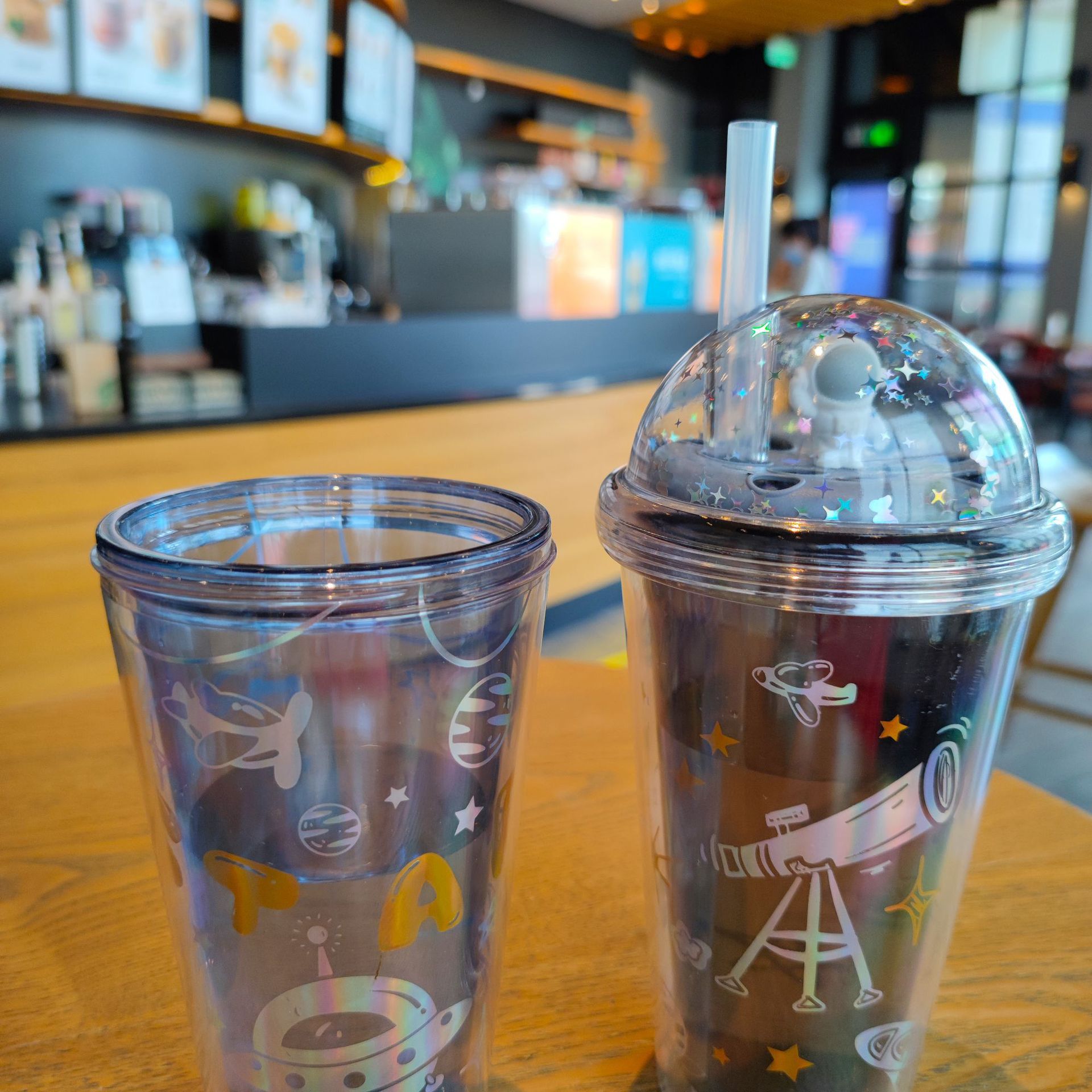 Summer new AS material student straw milk tea cup with lid, high appearance level wholesale 500ml cold water juice cup Specification drawing