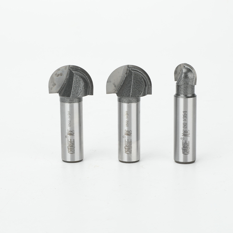 0502 industrial-grade engraving and milling cutter, round bottom cutter, woodworking milling cutter, slotting tool, trimming machine head, engraving machine, woodworking details Picture