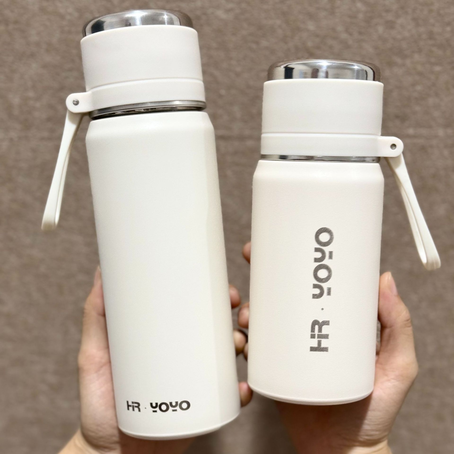 High-appearation-level 316 stainless steel insulated cup for women, simple tea-water separation, large-capacity portable student cup Application Scenario