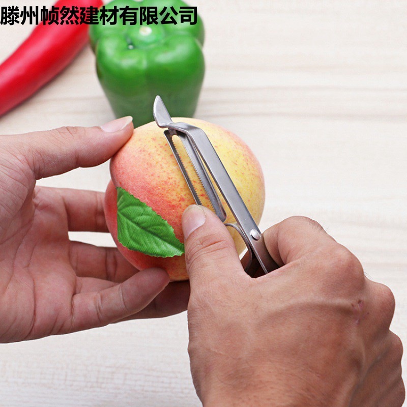 Kitchen household stainless steel fish scale peeler, multi-functional peeler, potato and fruit grater, fish scale grater, scalding knife Item Picture