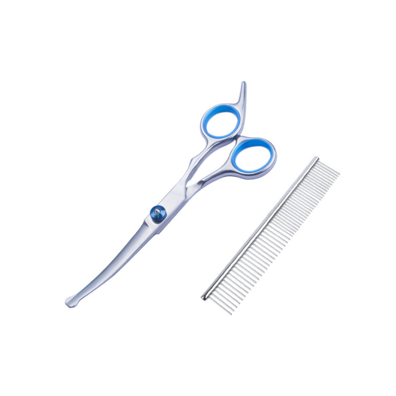 Foreign Teddy dog hair clippers, professional pet scissors, cleaning and grooming tool sets manufacturer, pet scissors sales undefined