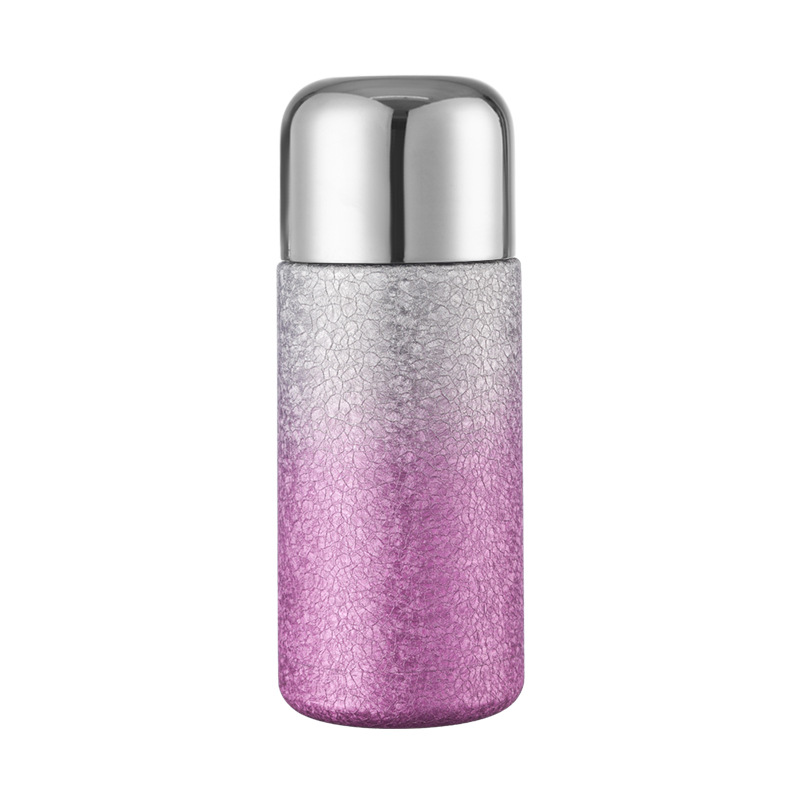 High appearance level gradient mini pocket cup, 316 stainless steel portable insulated cup, fashionable business office portable water cup Item Picture