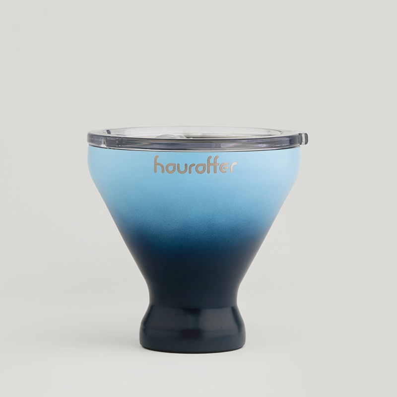 Exclusive private mold 2025 new double-layer 304 stainless steel Martini wine glass, Martini cold glass small wine glass details Picture