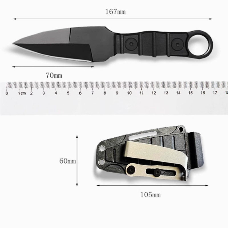 1 piece free shipping, large stock of cross-border new outdoor knives, factory direct sales, hand-handled meat knives, small straight knives Application Scenario