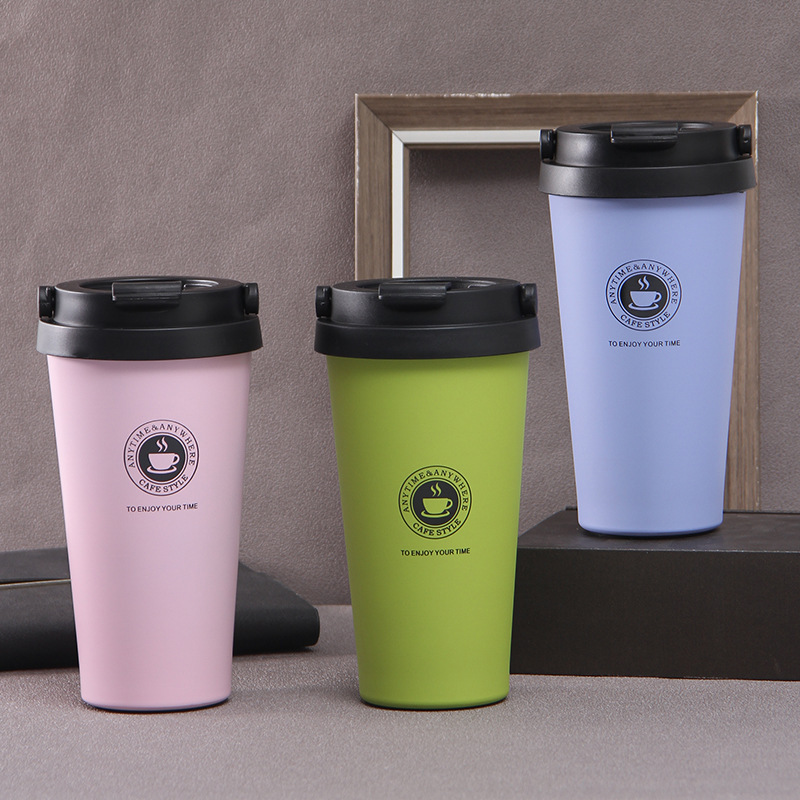 Customized manufacturer American stainless steel handle coffee cups, portable car cups, business gifts, insulated cups Application Scenario