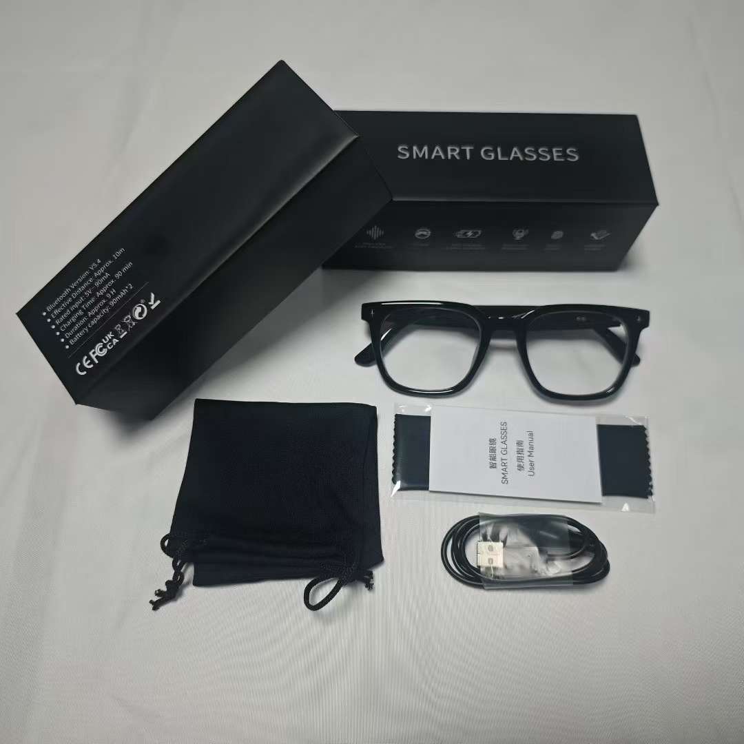 数码智能设备AR蓝牙眼镜智能VR眼镜电脑智能眼镜佩戴舒适科技潮流