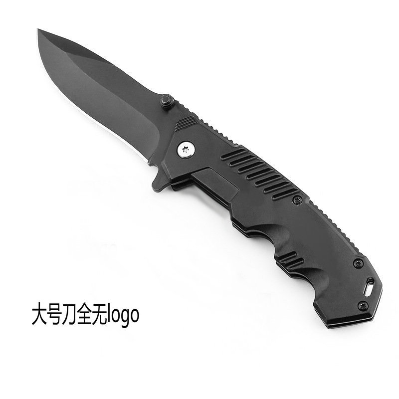 Factory high-hardness stainless steel folding knife, outdoor survival self-defense tactical sharp outdoor knife, portable fruit knife undefined