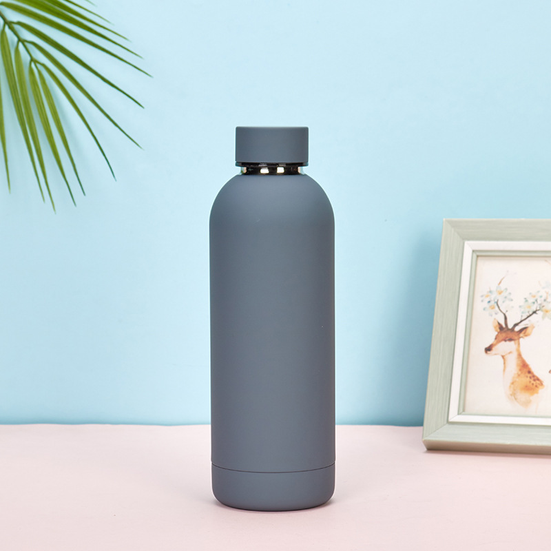 Cross-border 304 stainless steel insulated cup, portable car sports water bottle, creative student cola bottle, insulated cup, sealed Specification drawing