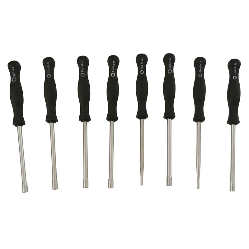 A combination of ten models used on carburetor adjustment screwdrivers, adjustment tools, chainsaws, lawn mowers and carburetors Specification drawing