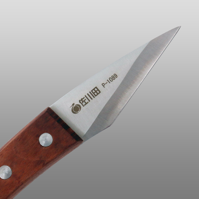 Taiwan Sagawata 1089 Japanese steel Fruit Tree Special Grafting knife, Seedling branch grafting knife, bud grafting knife, Bonsai tool knife details Picture