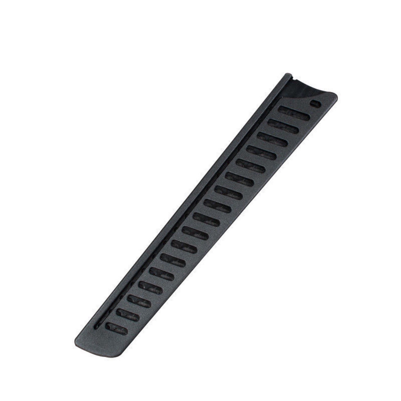 Black PP plastic knife sheath, 8-inch chef knife protective cover, L-shaped hollowed-out quick-drain fruit knife universal knife cover undefined