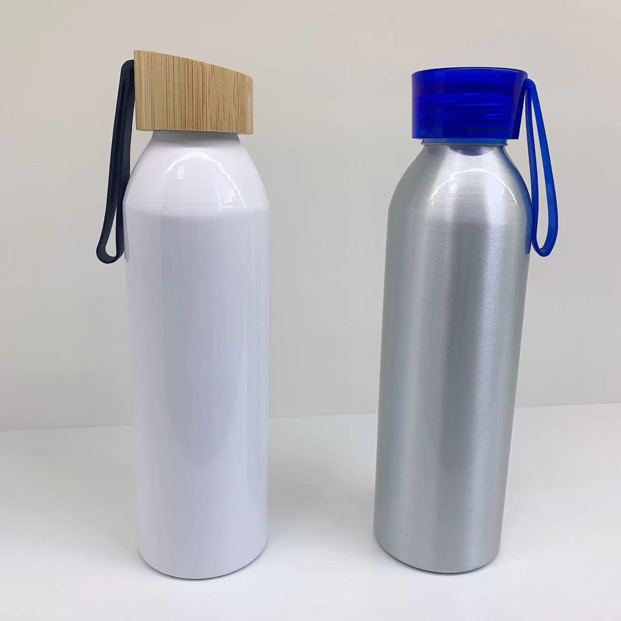 Aluminum sports water bottles, cycling cups, gift promotions, hot sales, cross-border American-style large-mouth new custom wholesale, outdoor full figure