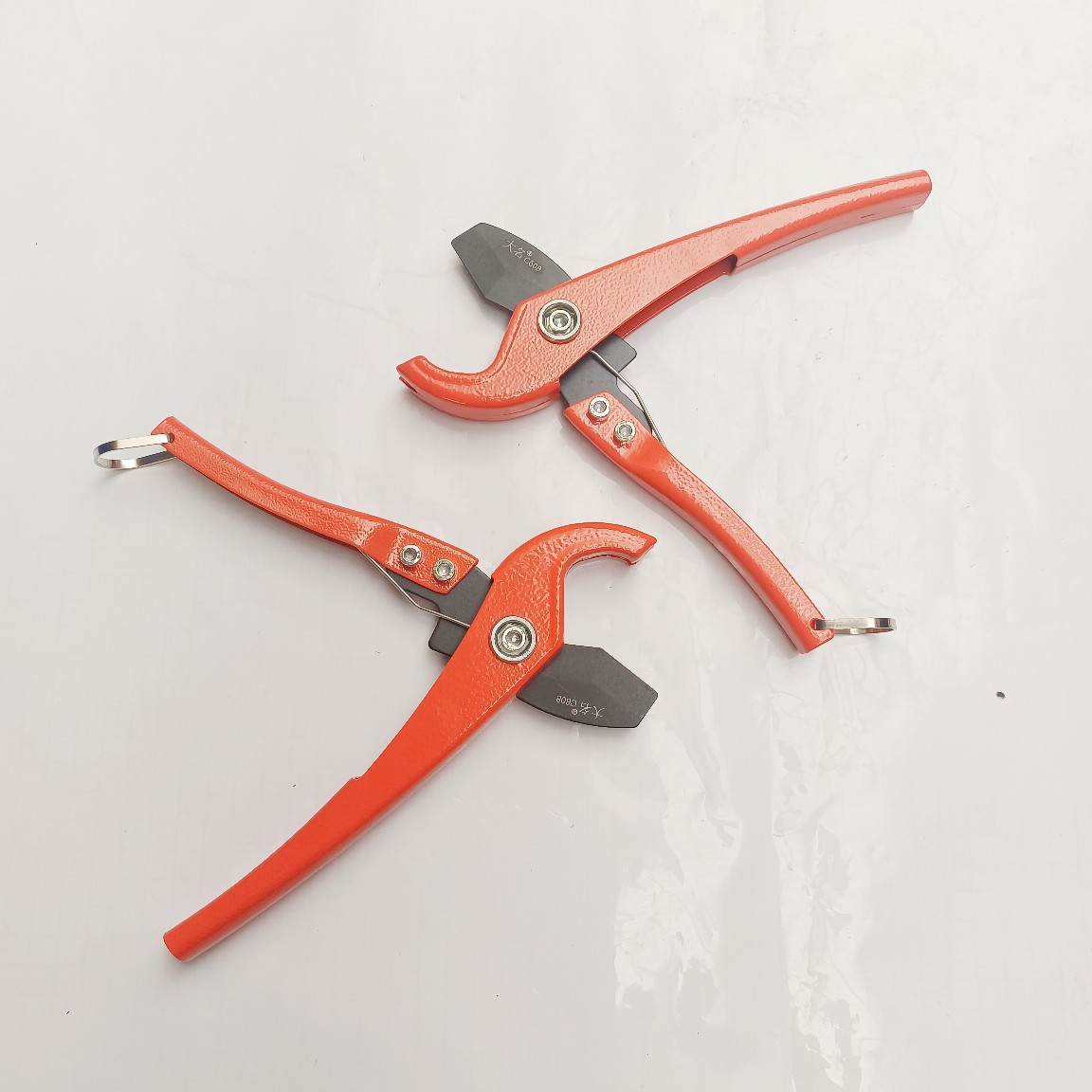 Linyi Hardware Daming C608PVC Pipe Cutter Portable, labor-saving and fast pipe cutter, all-steel PPR water pipe scissors Specification drawing