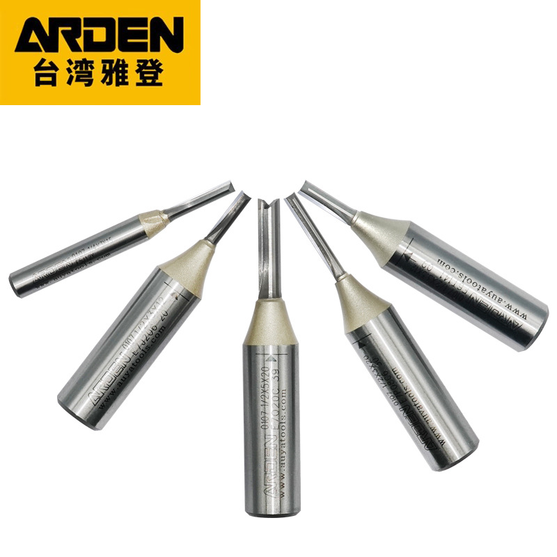 Yadeng TCT double-edge straight knife bakelite milling cutter, trimming machine, engraving milling cutter, milling cutter, slotting cutter, engraving machine cutter Application Scenario
