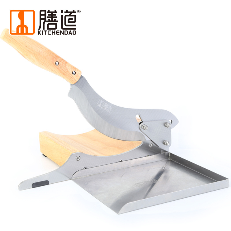 Shandao sliced Chinese medicinal materials with guillotine knife, hand-sliced Chinese herbal medicine, guillotine knife for home use, sliced American ginseng, Astragalus and deer antler full figure