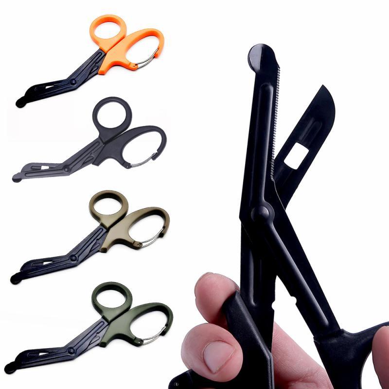 Cotton scissors, stainless steel portable elbow, household and outdoor trimming clips, multiple colors and specifications, export wholesale Item Picture