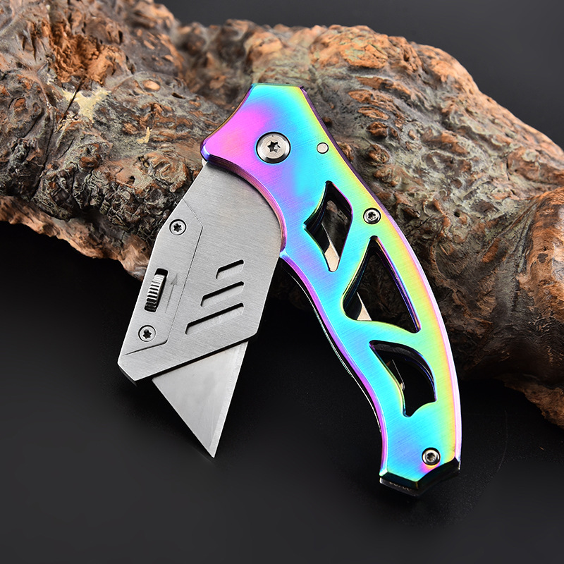 Wholesale stainless steel utility knives, paper knives, wallpaper knives, unboxing knives and household portable tools from the manufacturer Application Scenario