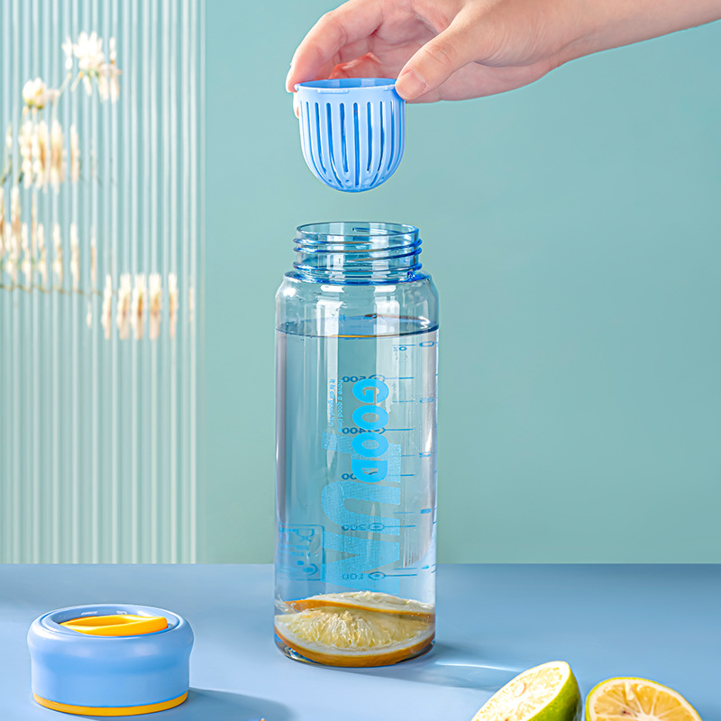 Customized summer portable car scale water cup, outdoor portable plastic sports water cup, student tea strout and portable cup Application Scenario
