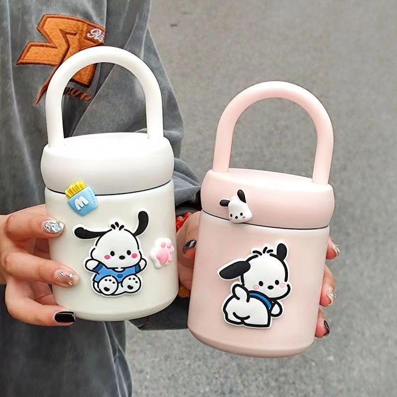Simple water cup, small fragrance style insulated cup, 316 stainless steel handle, high appearance level, portable and easy to use coffee cup Application Scenario