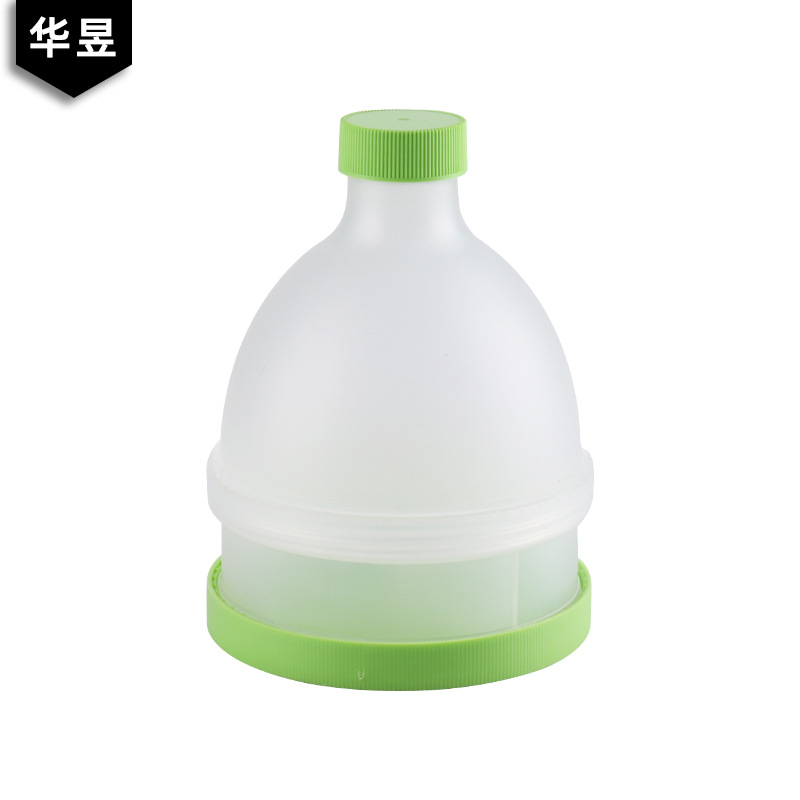 Portable protein powder box for outdoor sports and fitness, milkshake protein powder cup, round protein powder funnel details Picture
