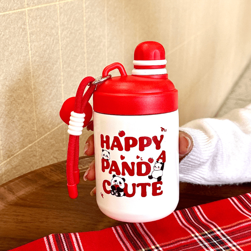 The new 2024 Dudu insulated cup is a simple, large-capacity, cute and highly attractive portable milk coffee cup for girls full figure