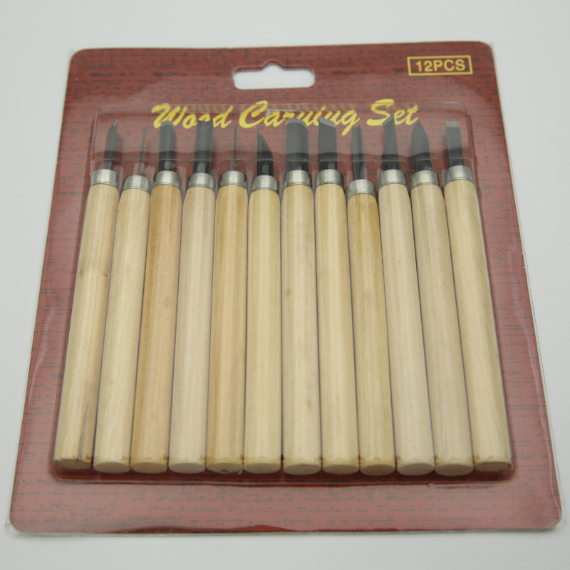 【 Neutral 】 In-stock pine manganese steel engraving knives, handcrafted woodworking engraving tools, student art rubber stamp engraving full figure