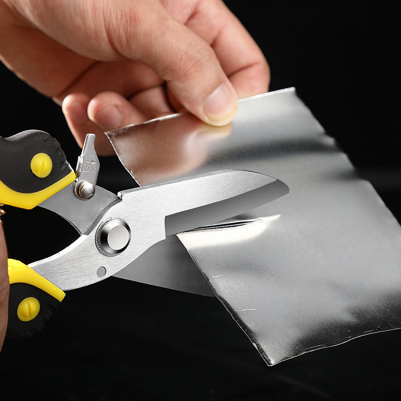 Wholesale of stainless steel shears, industrial shears, multi-functional, industrial-grade high-power shears details Picture