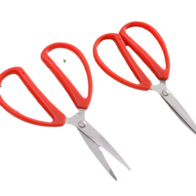 Household scissors, wedding scissors, paper-cutting scissors, office cutting and sewing scissors, stationery scissors, and hand scissors are available for 2 yuan Item Picture