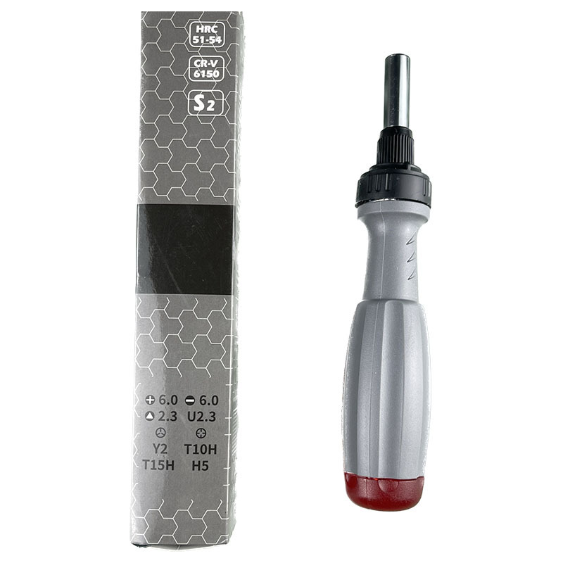 New small-head universal ratchet screwdriver set, adjustable multi-functional screwdriver strip, irregular-shaped screwdriver head undefined