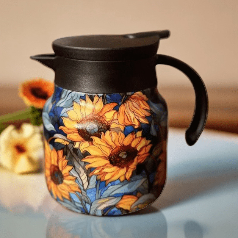316 tea-water separation insulated teapot, 800ml stewed teapot, coffee teapot, stainless steel inner liner insulated teapot Application Scenario