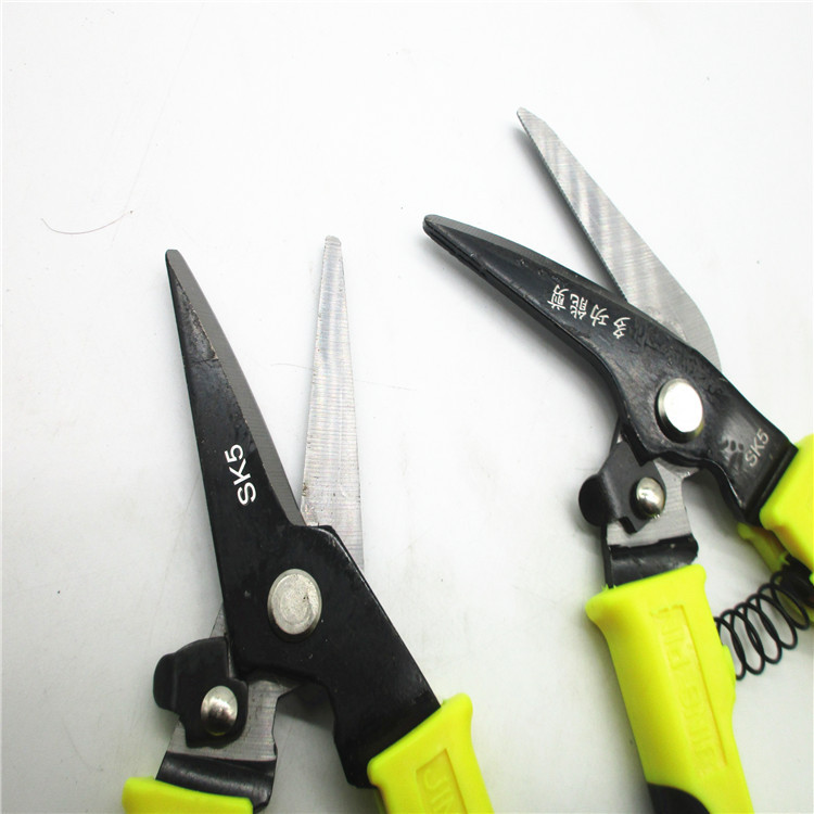 The new type of iron sheet shears features electronic shears, electrician shears, cable shears, integrated ceiling shears, cable trough shears and aviation shears Specification drawing