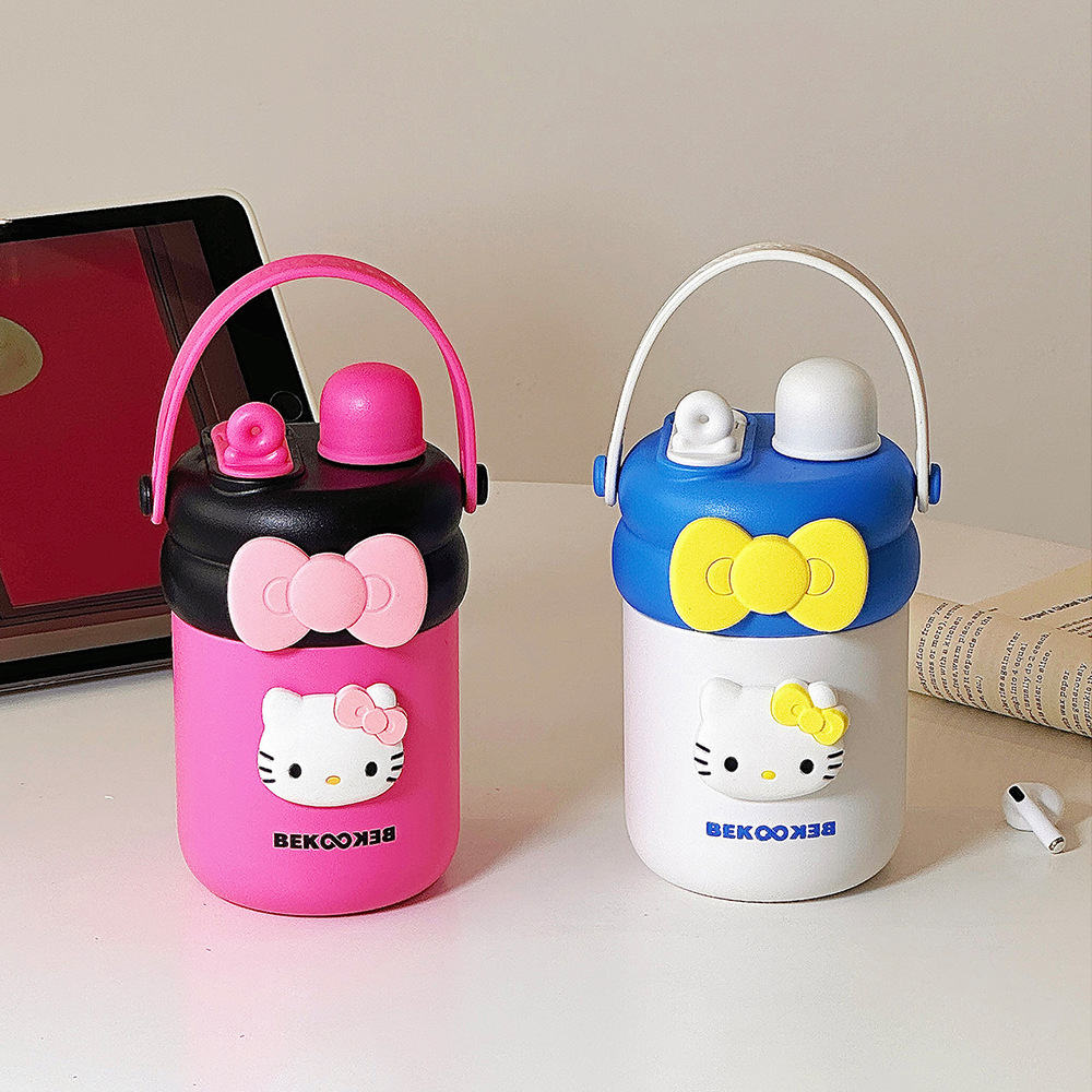 Cute dopamine insulated cup for girls, high appearance level, double drinking cup, simple, small and portable, 316 stainless steel cup Specification drawing