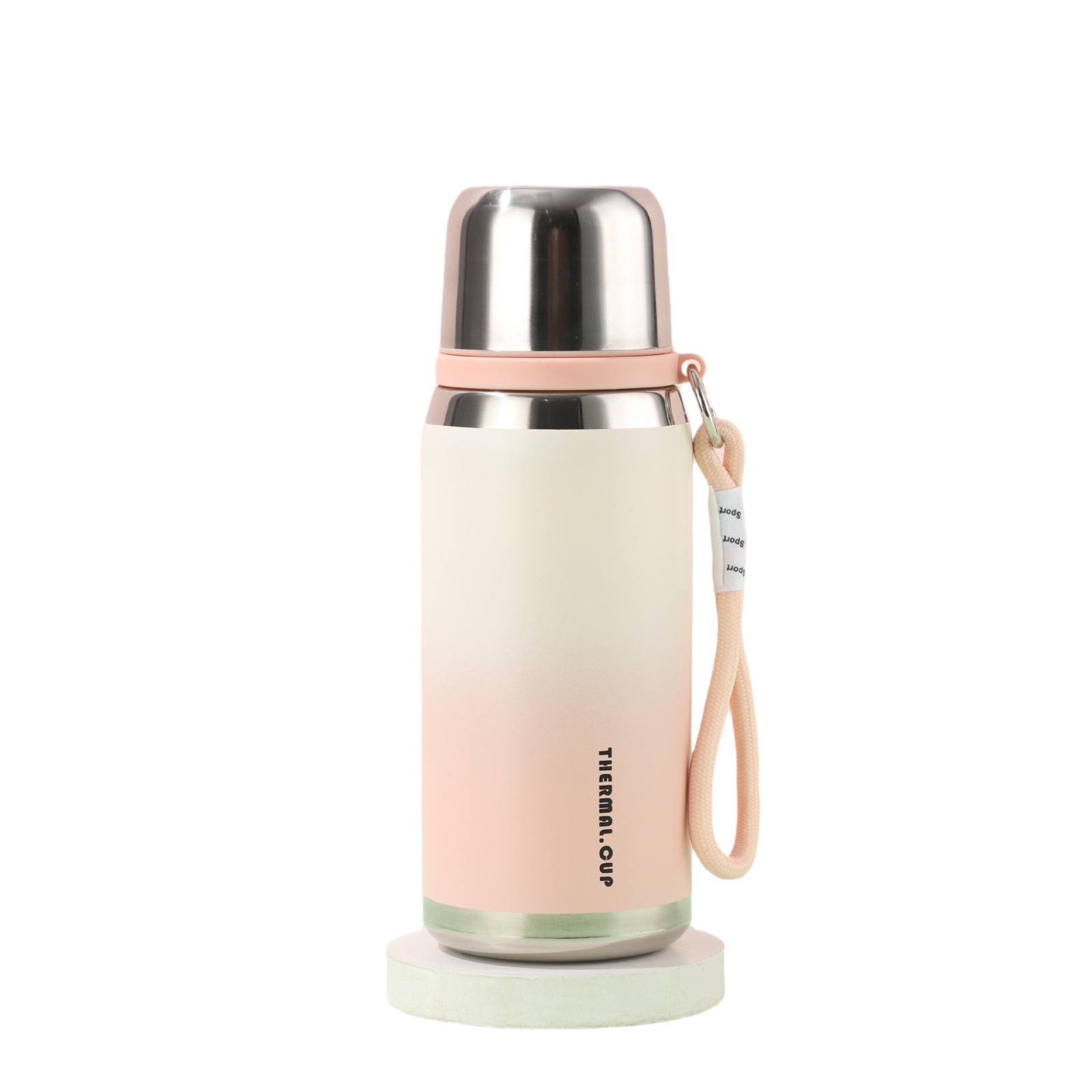 316 stainless steel insulated cup, tea-water separation cup, outdoor portable mountain climbing and travel water cup, can be printed with LOGO Item Picture