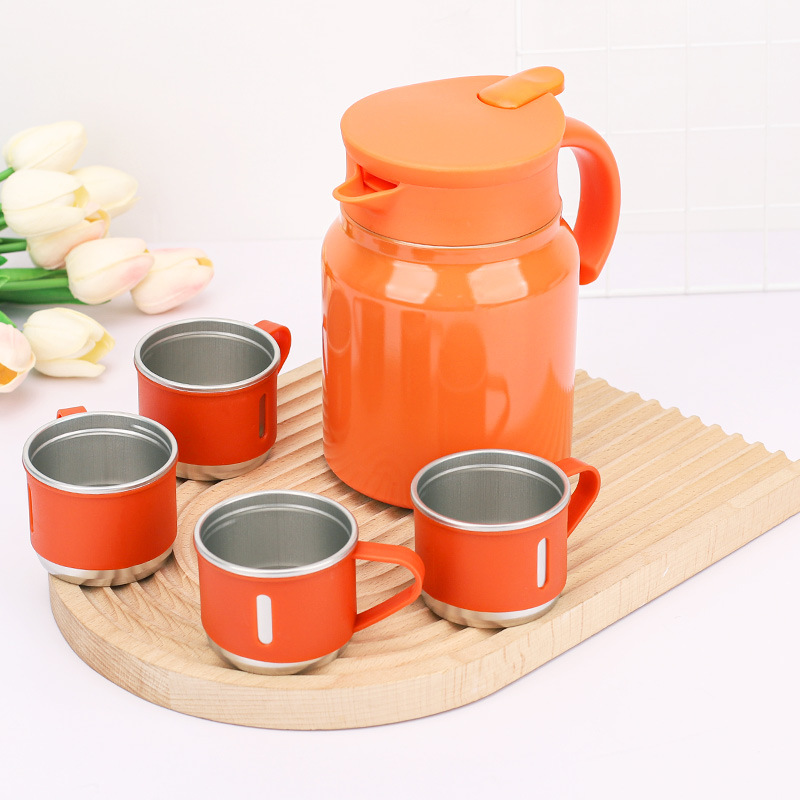 The large-capacity old white tea brewing teapot, 316 stainless steel insulated teapot, and steeping teapot for separating tea and water Application Scenario