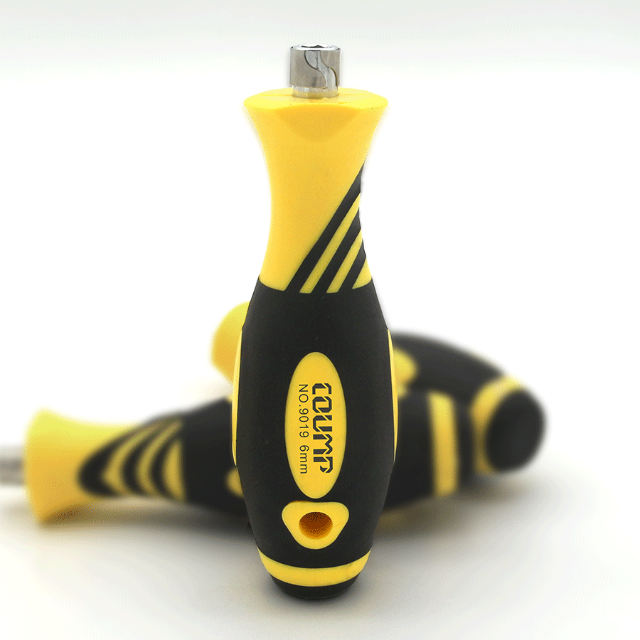 Dual-purpose screwdriver, cross and straight dual-purpose, environmentally friendly material screwdriver, extended dual-purpose details Picture