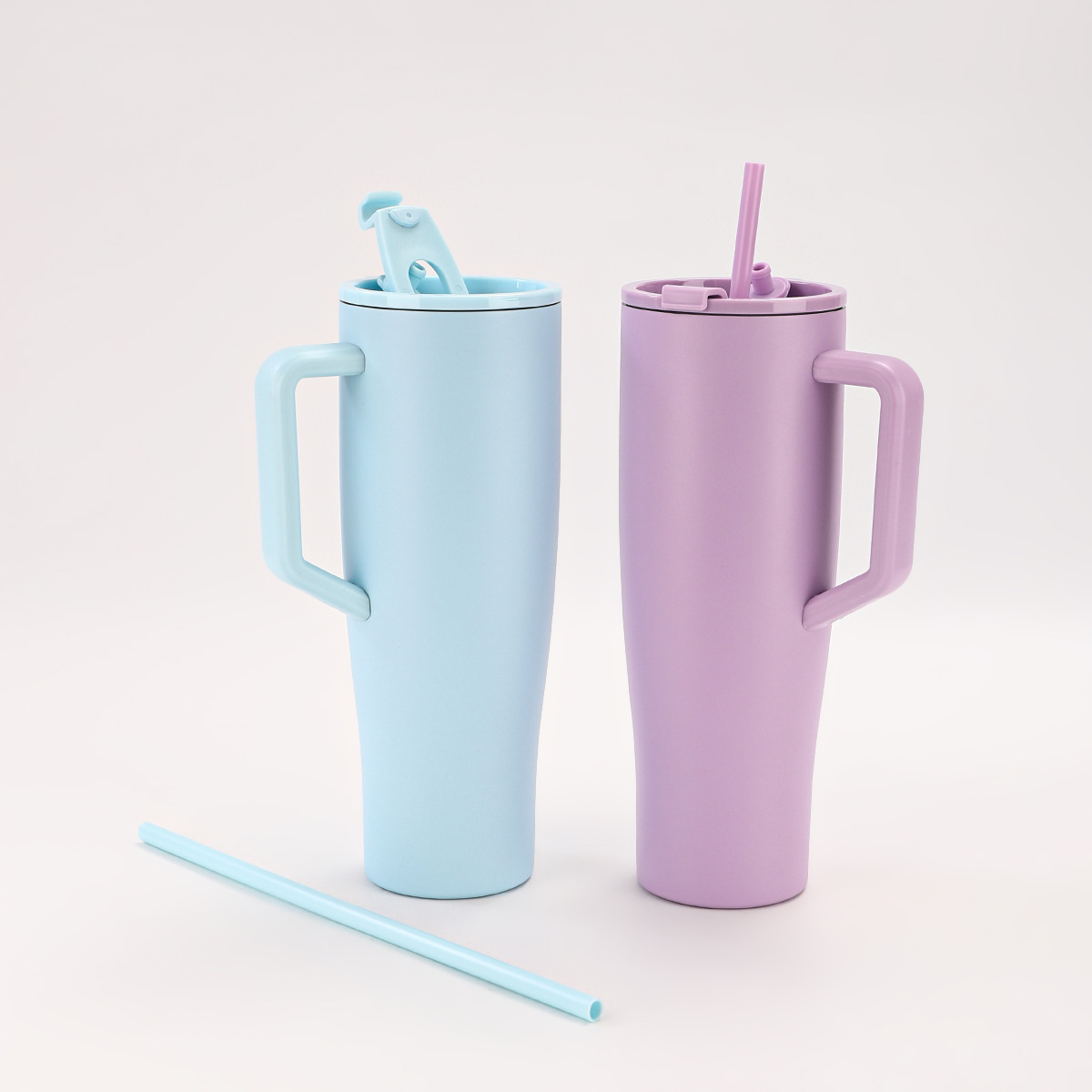 Simple stainless steel insulated and chilled ice cube cup, straw handle, beer mug, outdoor large-capacity 40oz car cup Specification drawing
