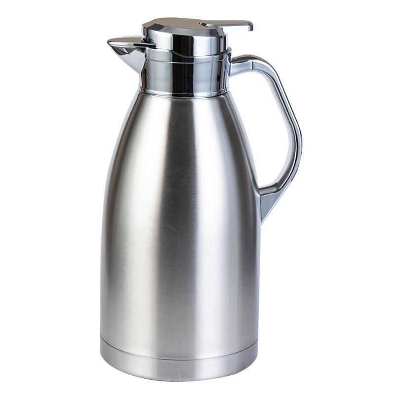 Customized manufacturer 304 stainless steel insulated kettle, thickened large-capacity hot water kettle, warm water kettle, household Roman kettle logo Item Picture