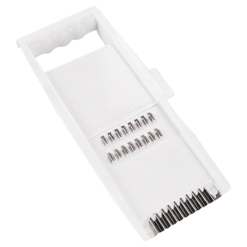 Kitchen shredder for cutting flowers into thick and thin shreds, potatoes and cucumbers into shreds, grater for grilling, radish shreds, and vegetable cutter Item Picture