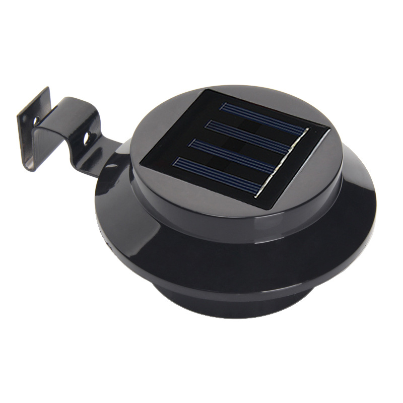 Outdoor solar fence lights, 3led waterproof fence water trough lights, garden landscape lighting, wall lamps, villa decorative lights Item Picture