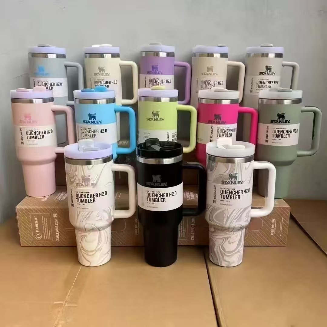 Cross-border Amazon ebay foreign trade second-generation 40oz stainless steel insulated cup, Danli car cup full figure