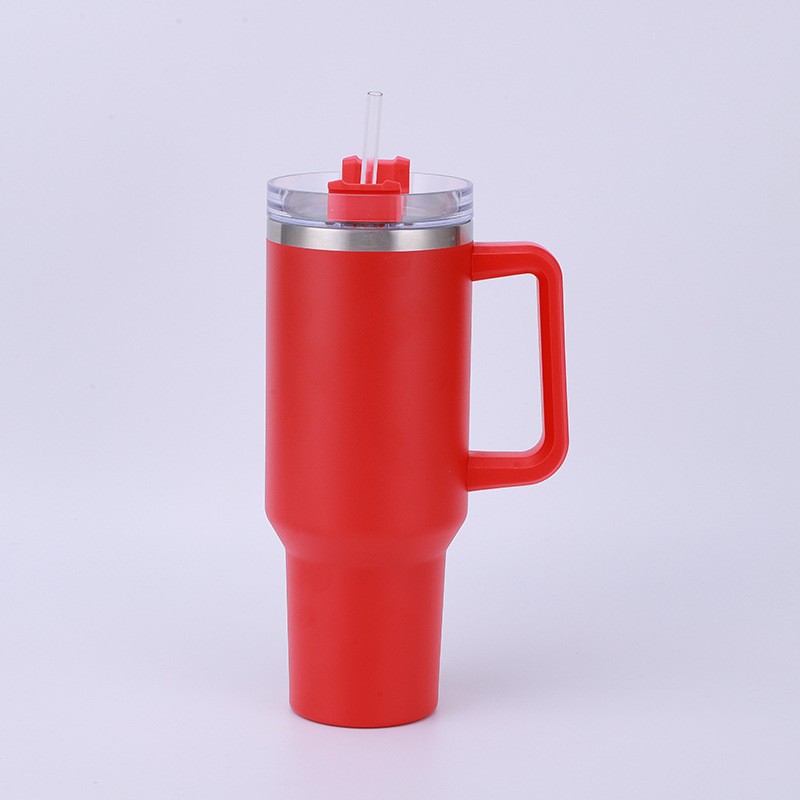 Cross-border Giant ice cup 304 car cup 40oz car cup Straw Cup first-generation car cup Application Scenario