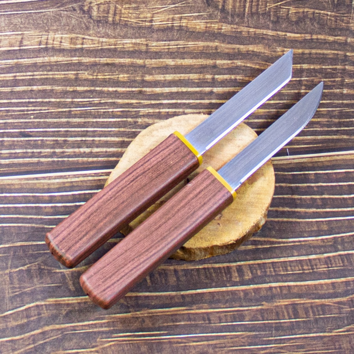 Source supply of dragon and phoenix knives, mandarin duck double knives, household two-in-one fruit knives, kitchen peelers, portable sharp small knives details Picture