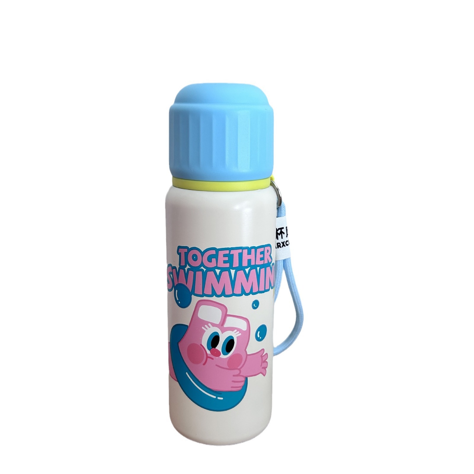 Cute graffiti insulated cup, high appearance level, girls' and children's water cup, large capacity, 316 stainless steel with tea separator, drinking water cup Item Picture